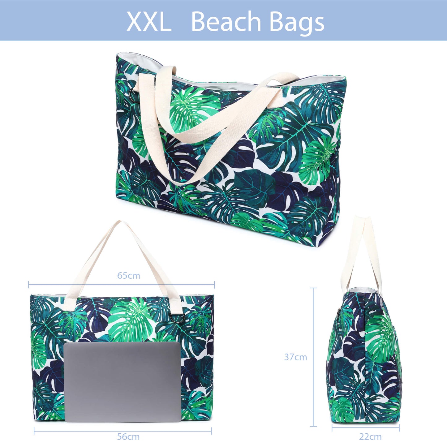 Jansben-large-beach-bag-A033-size information