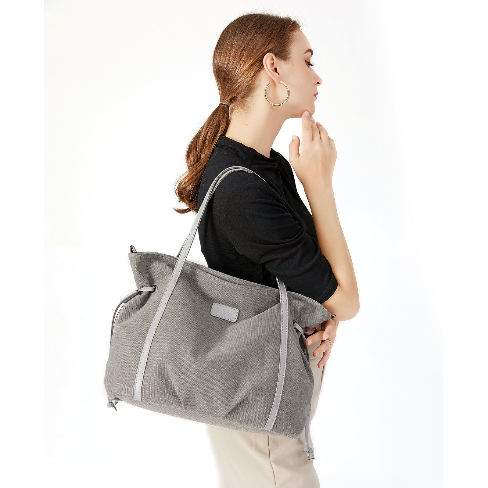 Canvas work online tote